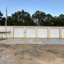 Softwashing A Commercial Metal Building in Meadville, MS 0