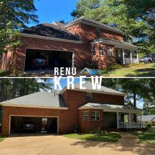 House Washing and Roof Cleaning on Fawnwood Dr. in Brandon, MS 3
