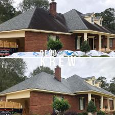 Softwash Roof Cleaning on Old Magee Rd. in Magee, MS