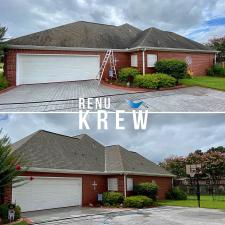 Roof Cleaning and Gutter Brightening on East Ridge in Brandon, MS 4