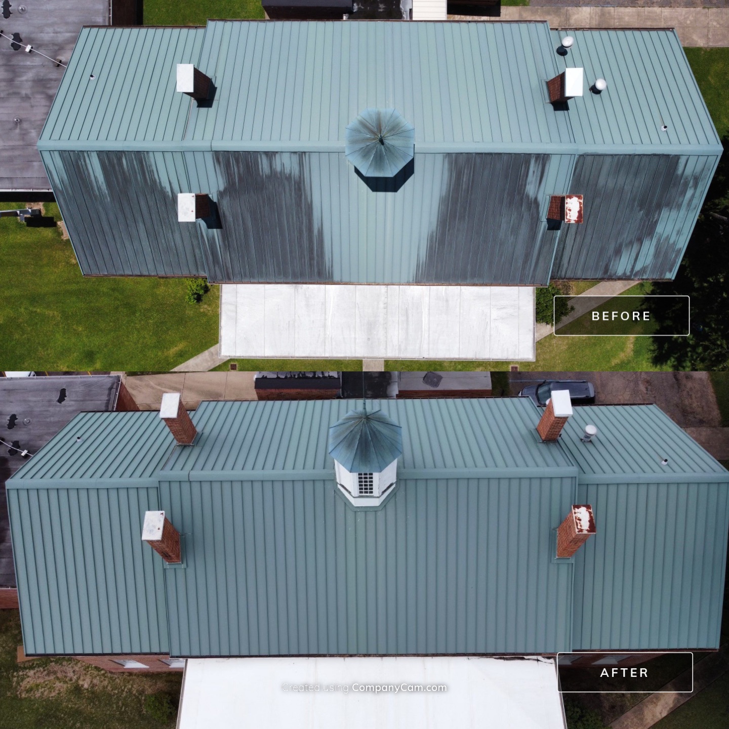 Commercial Roof Cleaning in Liberty, MS